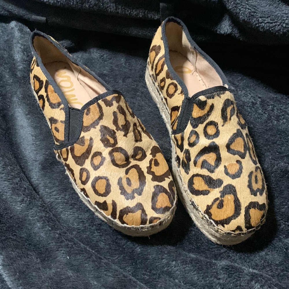 Sam Edelman cheetah print shoes